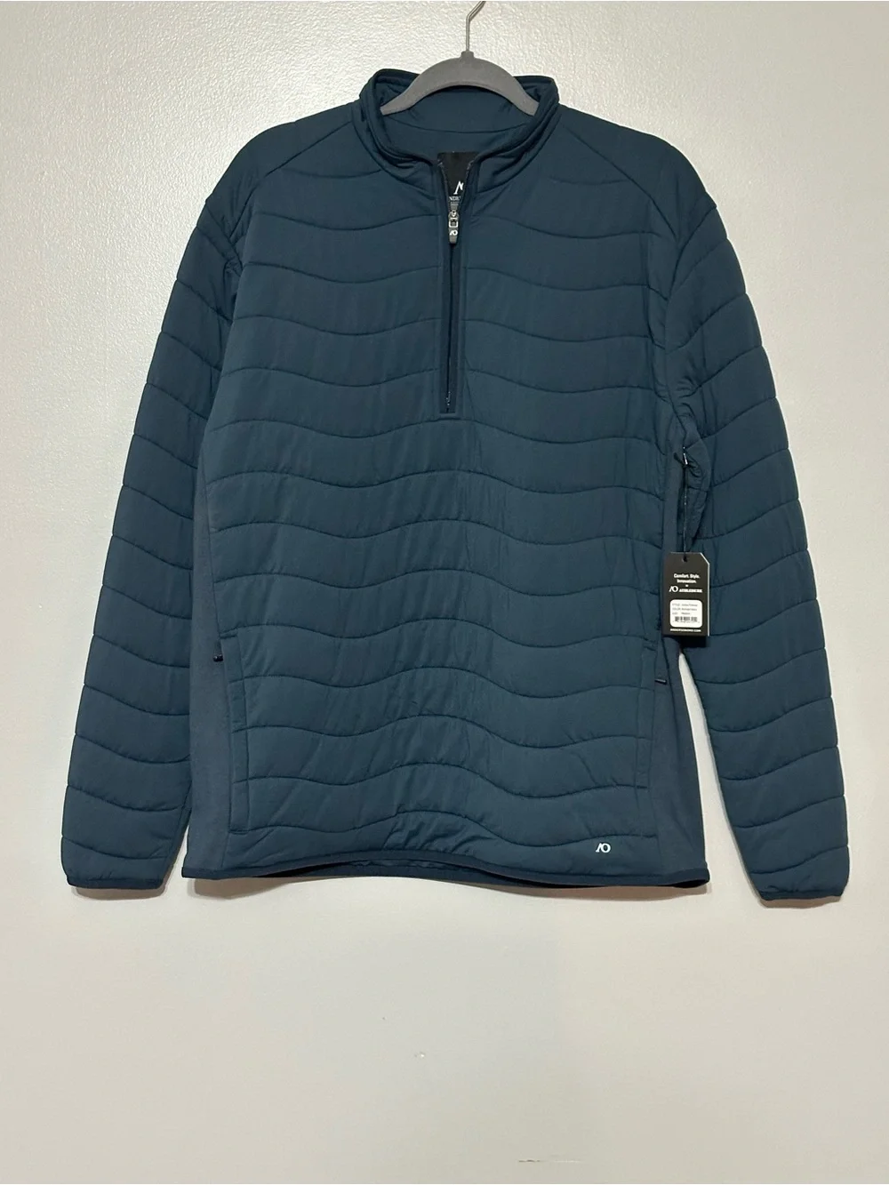 AndersonOrd Corlys Pullover in‎ Midnight Navy Size Medium New Down Filled